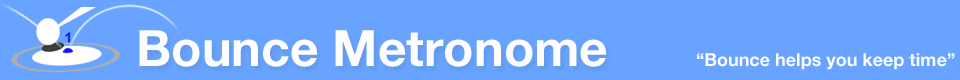 Bounce Metronome - Bounce helps you keep time
